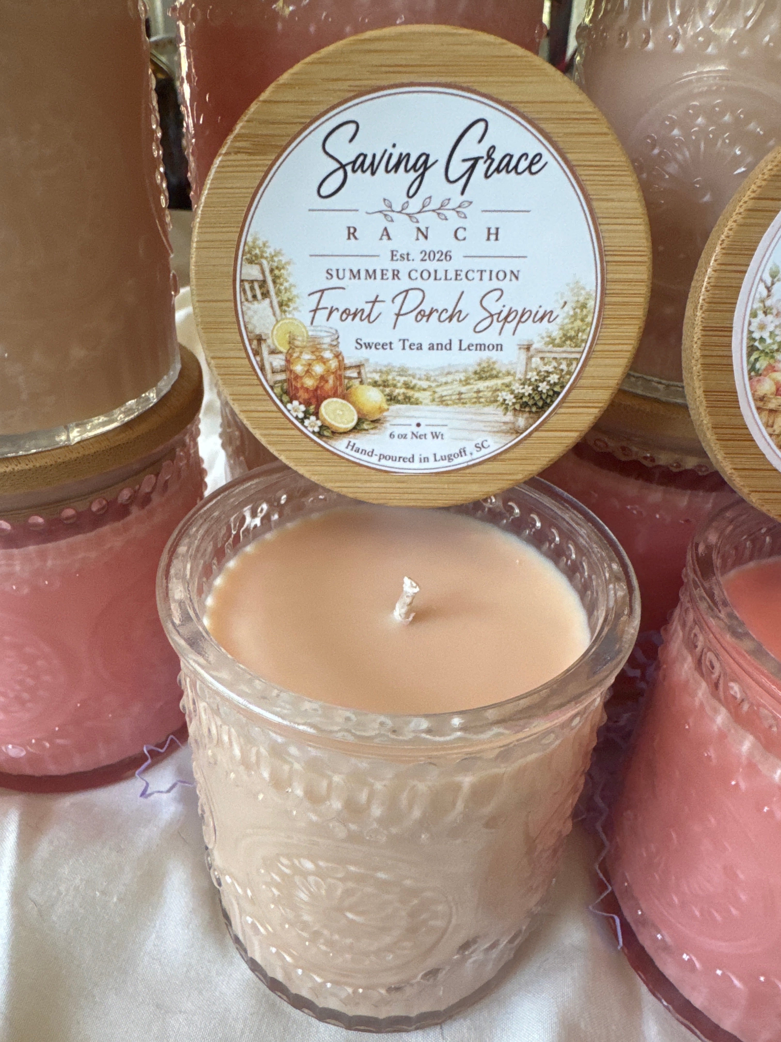 Front Porch Sippin’ 7oz Soy Candle