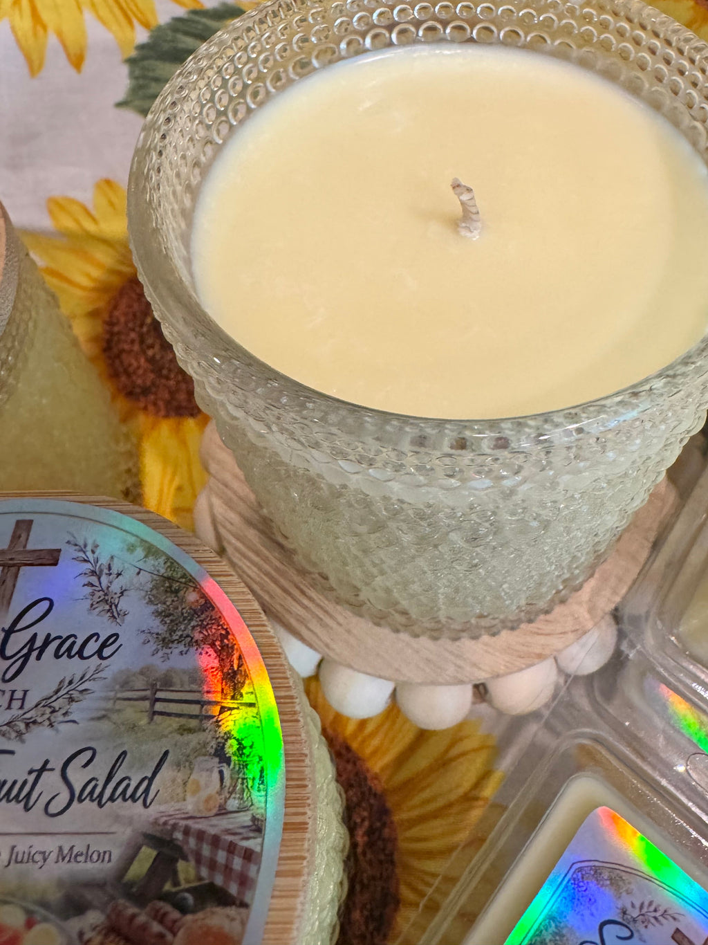 Backyard Fruit Salad 8 oz Signature Candle (FREE WAX MELT)