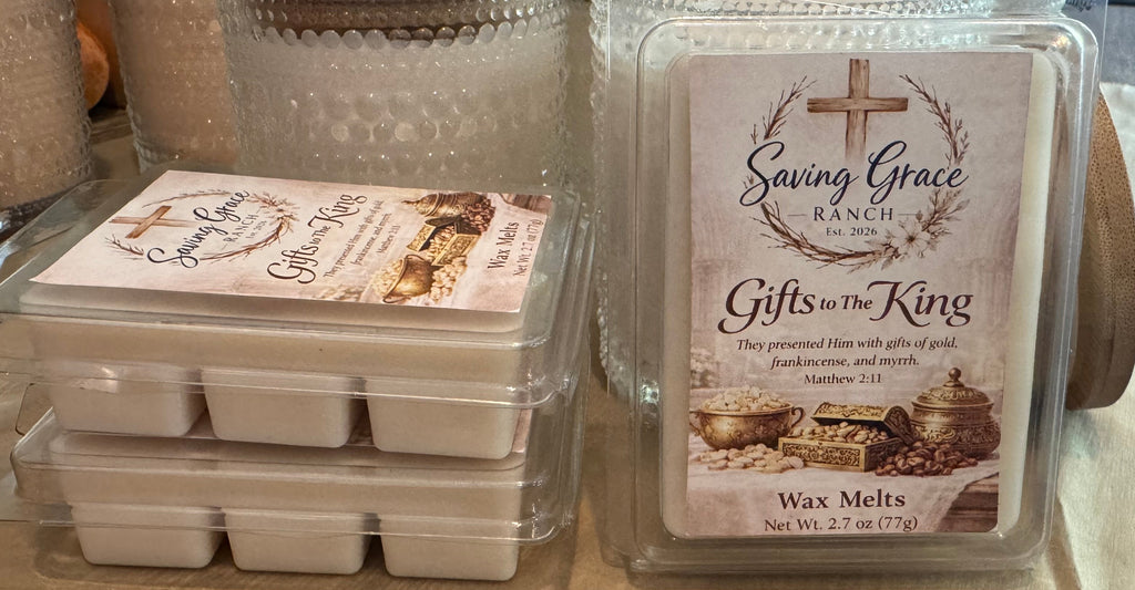 Gifts to The King 8 oz Signature Candle (FREE WAX MELT)