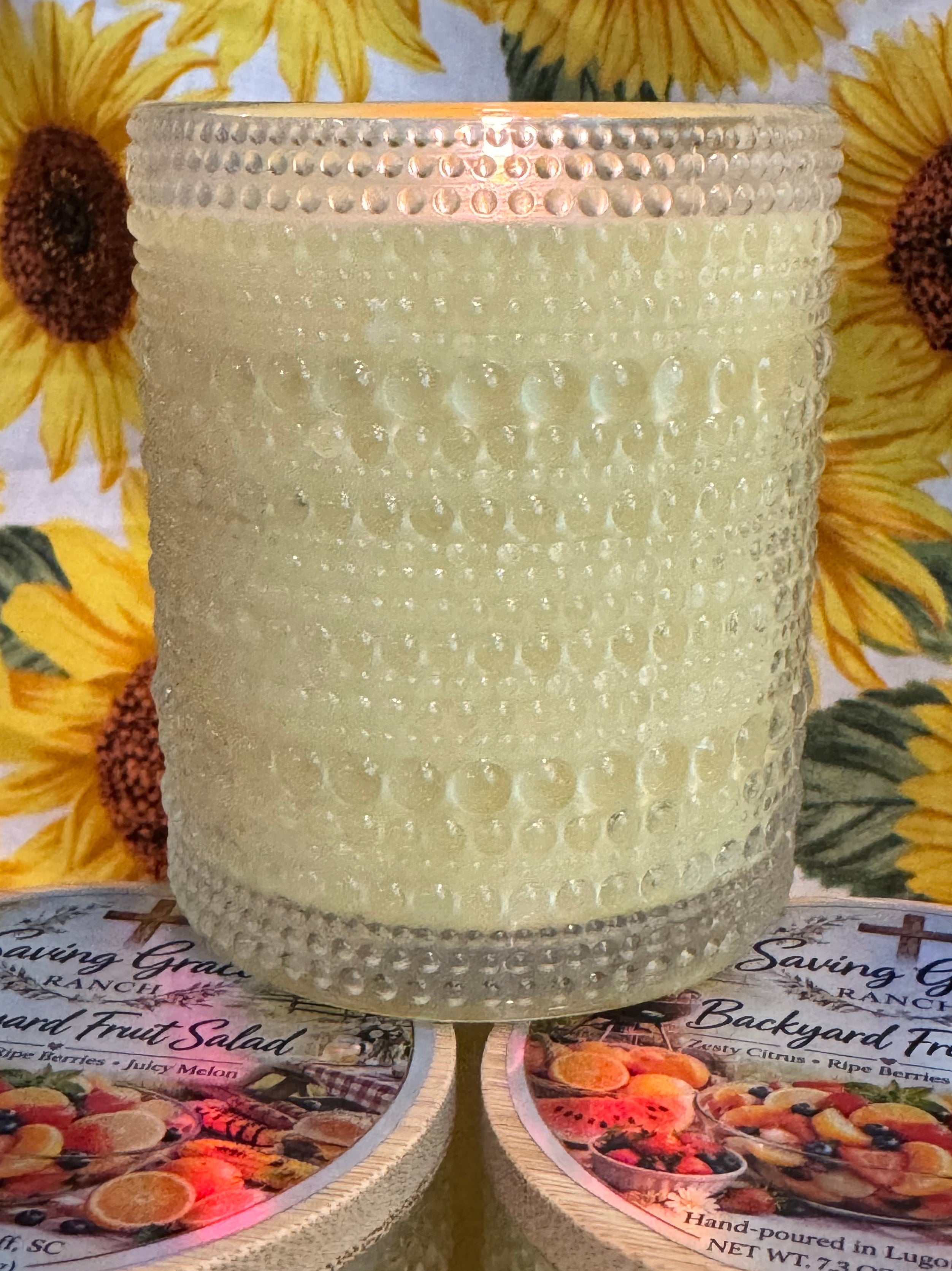 Backyard Fruit Salad 8 oz Signature Candle (FREE WAX MELT)