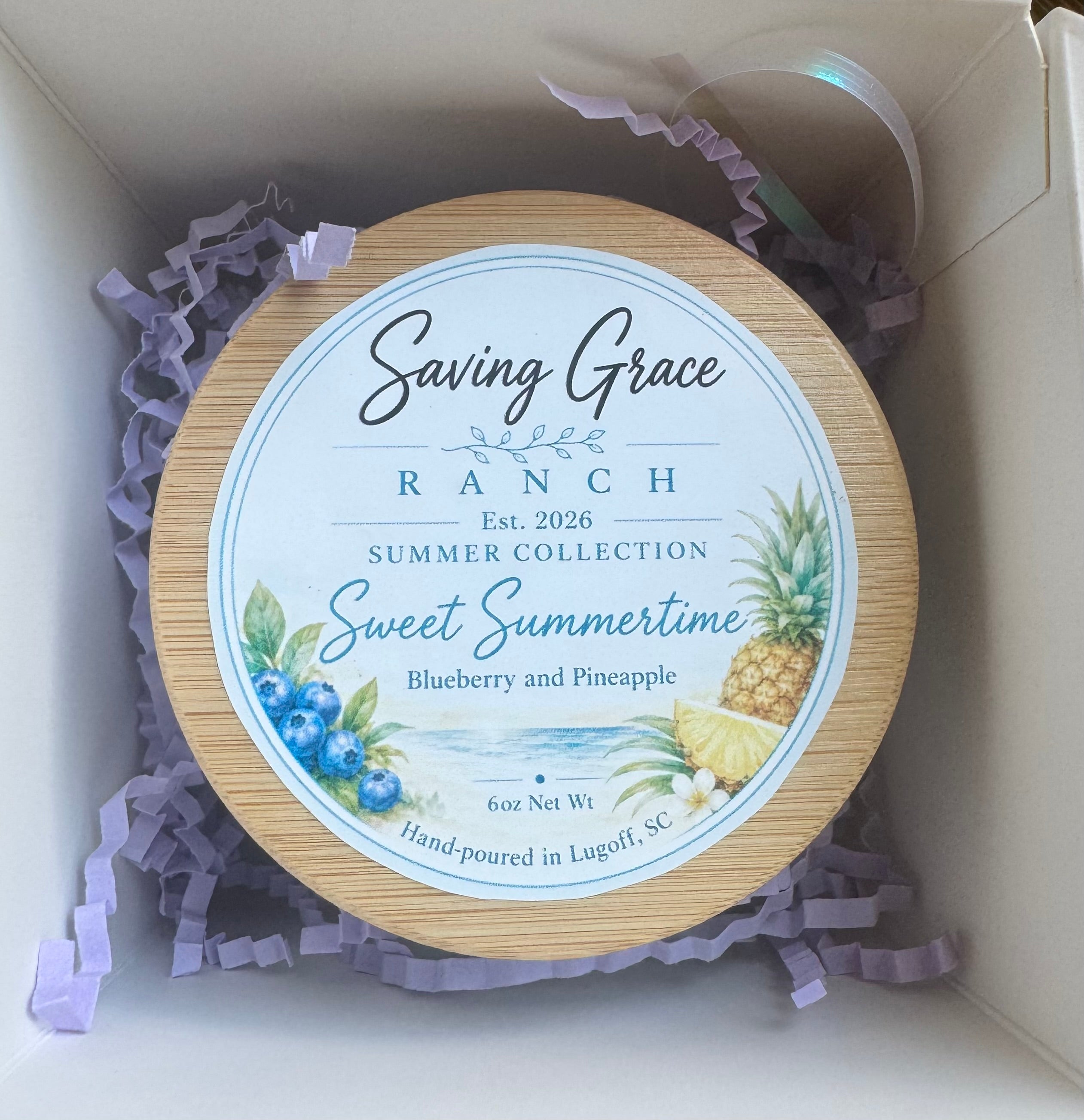 Sweet Summertime 7oz Soy Candle